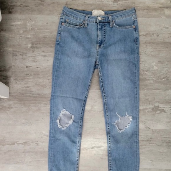 FREE PEOPLE jeans size 28 - Picture 1 of 3